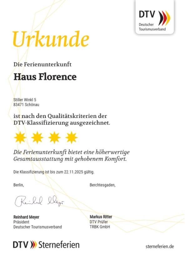 Ferienwohnung Haus Florence Schönau am Königssee Eksteriør bilde